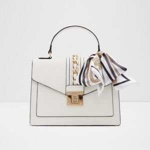 Aldo. Glendaa. Off-White & Gold